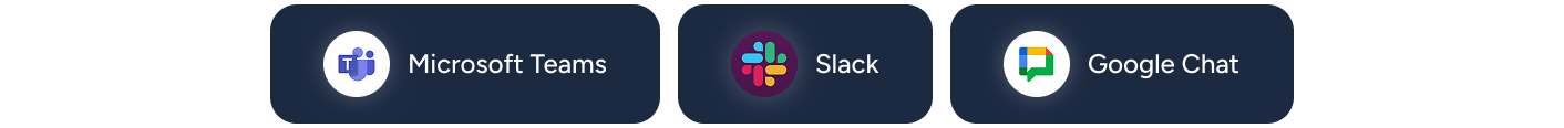 Slack and Teams Integration